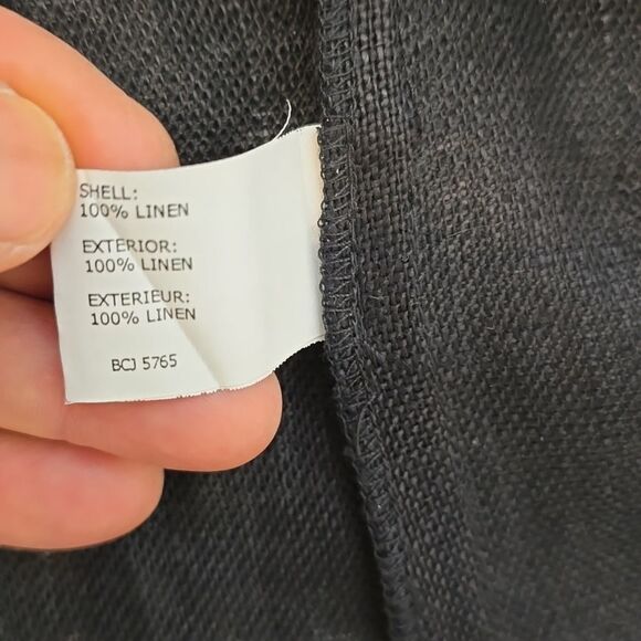 Insight Black Military Style Jacket Blazer Gold Buttons Lace trim size 4 - Picture 10 of 10